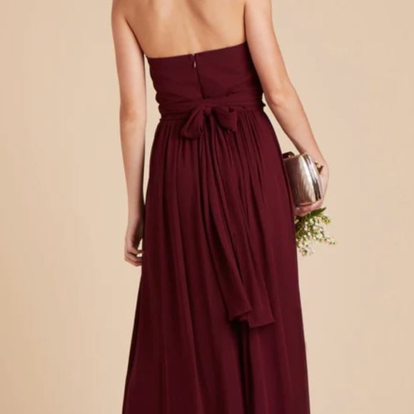 CHICKY CONVERTIBLE DRESS MESH CABERNET - Picture 2 of 2